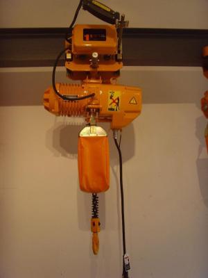 3トン二速電動チェーンホイスト（電動トロリー付き）