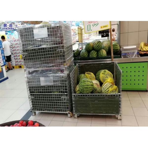 Контейнер ячеистой сети склада для срочного
