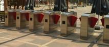 ABNM-FB01 Retractable Flap Barrier Speed Turnstile Gate