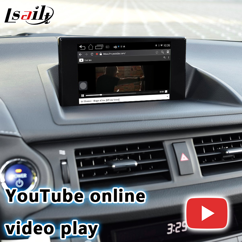 Автомобиль 2011-2019 андроида видео- интерфейса быстрой скорости RAM коробки 3GB навигации автомобиля Lexus CT200h carplay