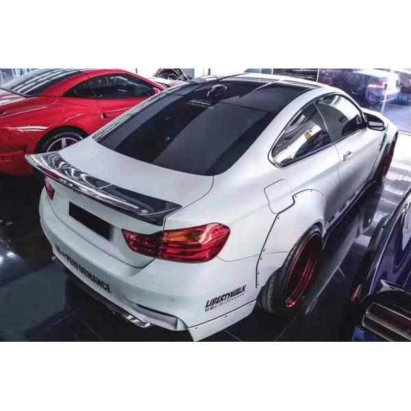 LB Wide-body Kit for BMW M4 F82 Wide-body Kit M4 F82 Upgraded LB Style Front Lip Diffuser Spoiler Carbon Fiber Body Kit