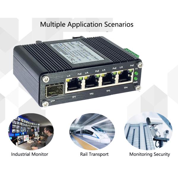 Инжектор переключателя 5 12VDC-48VDC промышленные небольшие Poe гаван