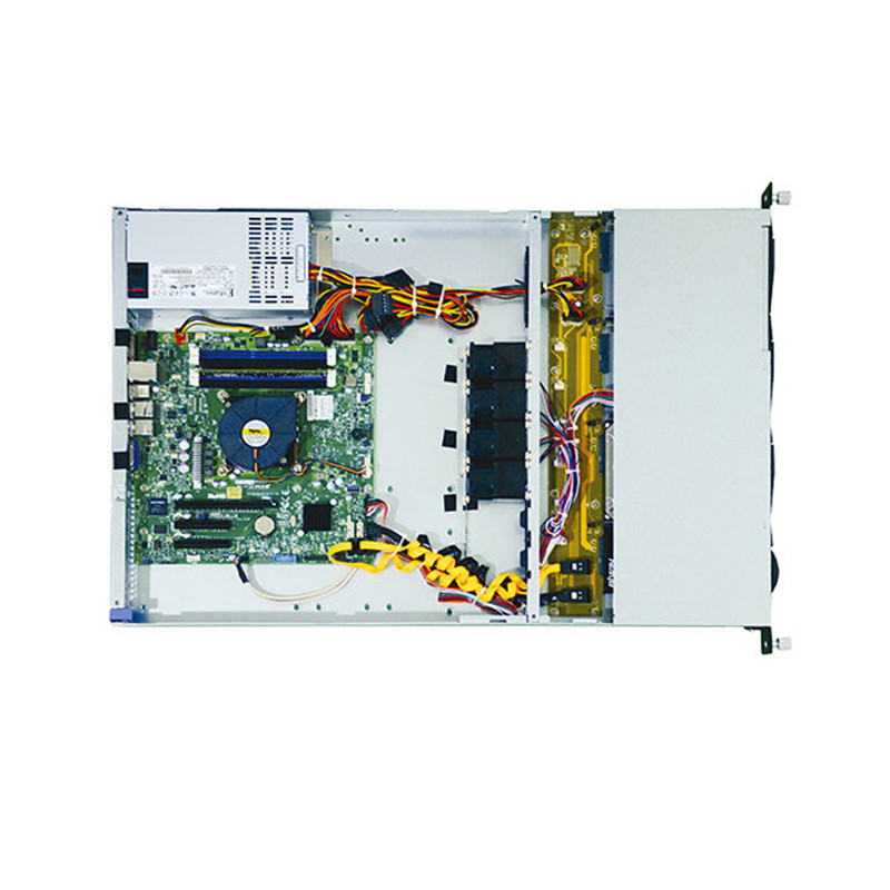 Промышленный 2*2.5 SSD Mini PC Server с интерфейсом управления 1*LAN и 1*PCIE-E 3.0X8 слот Intel Xeon CPU