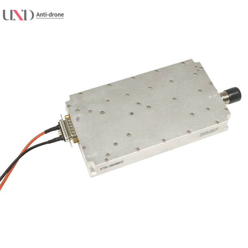 30W 5800 GaN LoRa Module Anti-Drone VCO Noise Source FPV Counter Device 24-30V 60kbps for Anti UAV System