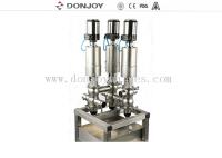 Manifold de válvula anti-mistura higiénico para indústria de diário