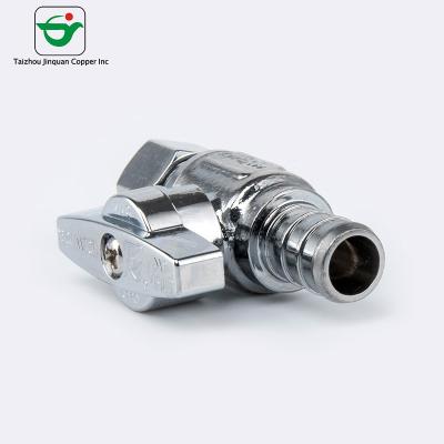 1/4 Turn 3/8''X1/2'' Faucet Angle Stop Valve For Toilet