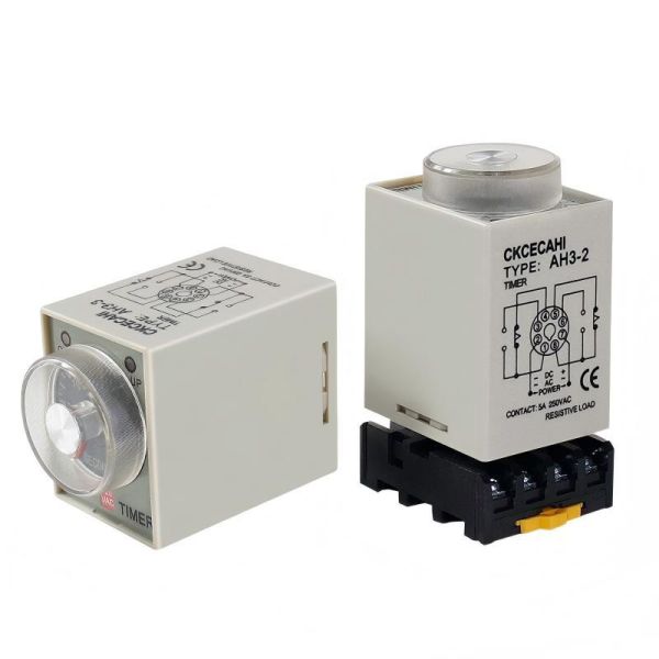 AH3-3 time relay, AH3-2 time relay, AC220V power-on delay, DC24V, DC12V