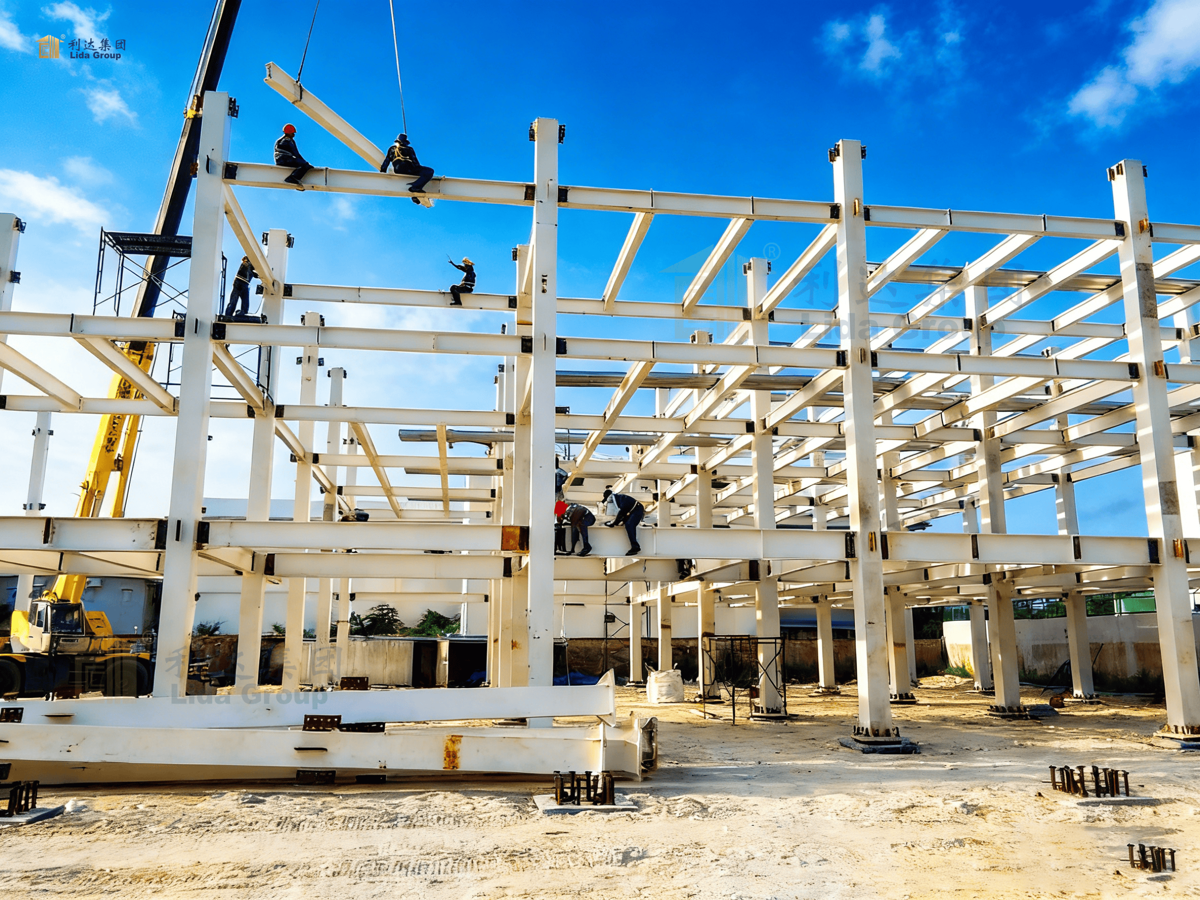 Eco Heavy Structural Steel Fabrication Lightweight Shockproof  Modular Container Homes
