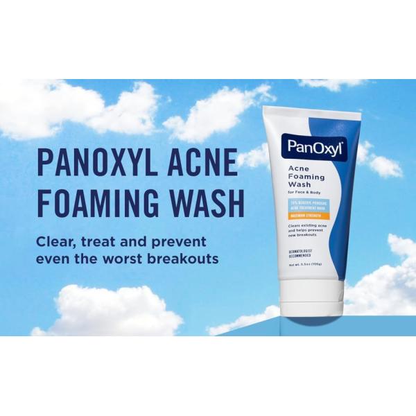 Antimicrobiano Peróxido de benzoilo Acné espumante Limpieza facial sin olor