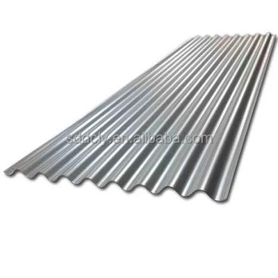 Regular Spangle Galvanised Corrugated Sheet Gi Steel Iron Profile Roofing