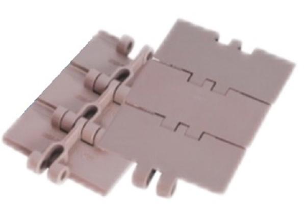 Megabeltas de plástico térmico con cinturón modular de eje recto con bisagra única 820