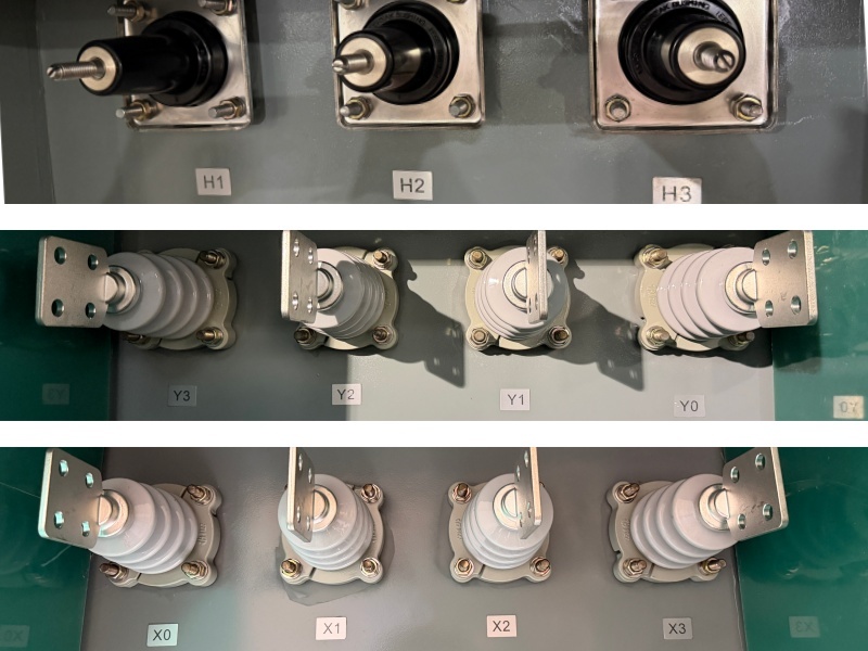 7500/10000kVA Three Phase Substation Power Transformer Dual Secondary 13800V to 7200Y/4160V ＆ 4160Y/2400V MIDEL 7131 Synthetic Ester Fluid ANSI IEEE Standards