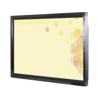 exposições internas fixadas na parede do Signage de Digitas da rede do quadro do metal da cor de um preto de 43 polegadas para anunciar