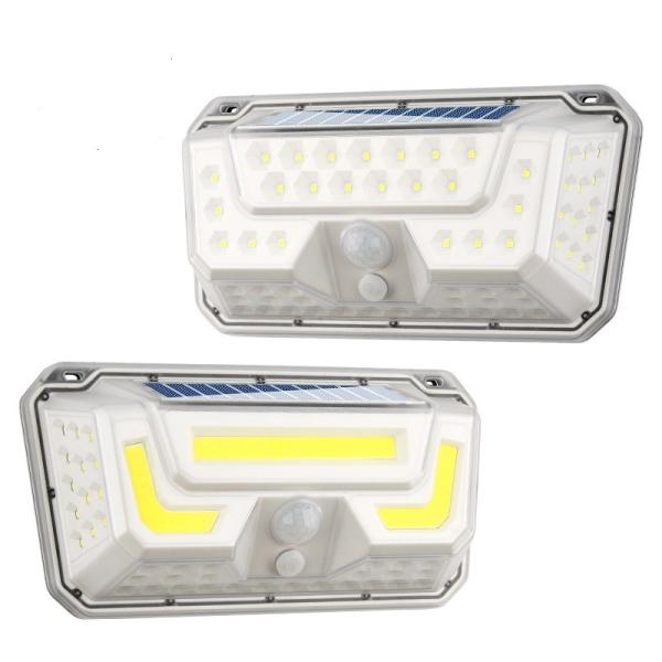 3000MAH 5.5V 2.5W Waterproof Solar Street Light 6500K Outdoor PIR Sensor