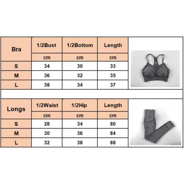 Бесшовная одежда для занятий йогой, компрессионный комплект из 2 предметов, леггинсы для подъема бедер