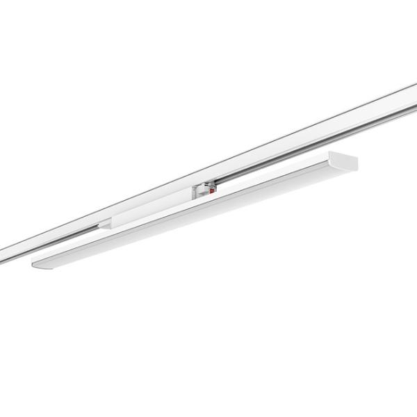 4 Wire LED Linear Track Lighting 3 Phase Power Changeable Linear LED  Recessed Lighting