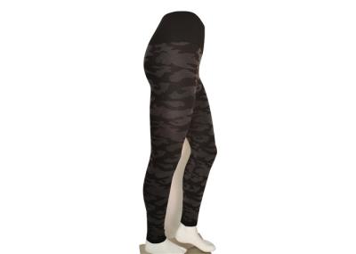 Black 95% Polyester Womens Seamless Leggings High Waist Scrunch Leggings
