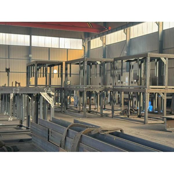 High Strength Electrical Cabinet Support Steel Structure Platform At Wind Tower Bottom