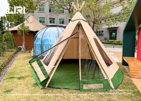Waterproof Canvas Small 4m Outdoor Event Tents For Kids Camping
