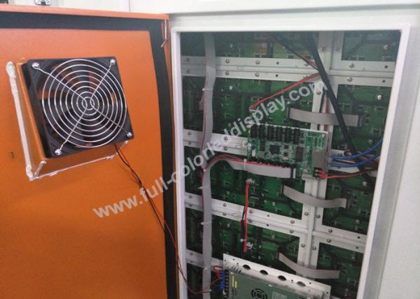 permanent P16 outdoor full color led display with customized aluminum cabinet