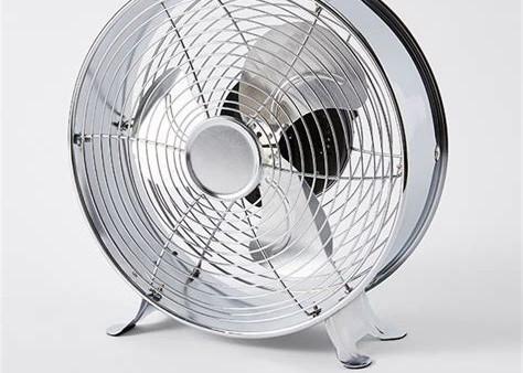 Fashion Air Ventilation Retro Metal Fan For Bedroom / Office Or Relaxing Area