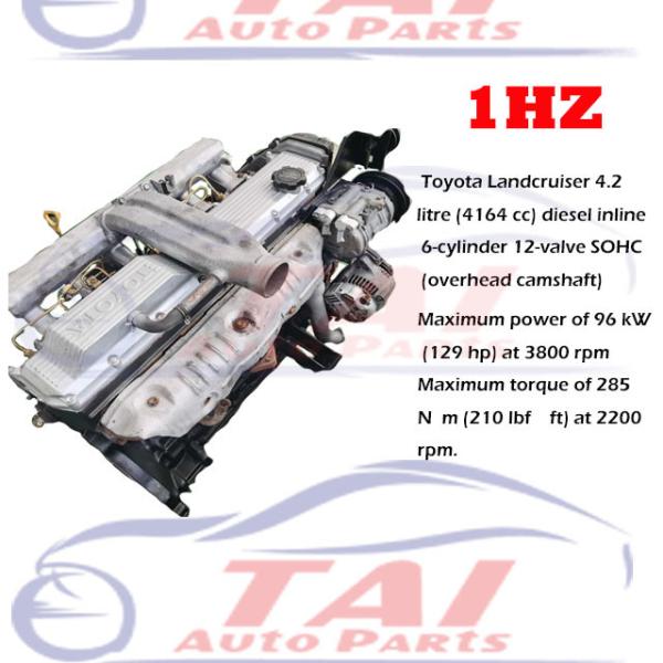 Japanese Used Toyota 1HZ Engine Toyota Engine Spare Parts With Professional Performance