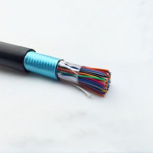 Cat3 Telephone Cable FTP 50 Pairs 0.45mm BC with CE, RoHS, ISO Black