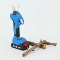 21V Garden Metal Electric Pruner Scissor Cordless For Branch Lopper