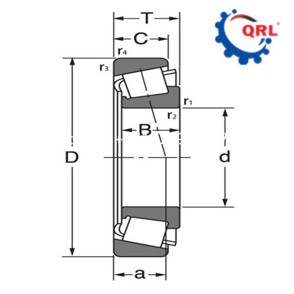 Part Number 469 - 453X Tapered Roller Bearings  50.8X93.264X30.162MM