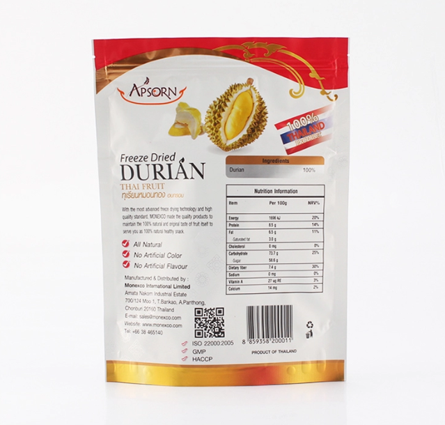 Stand Up Self Sealing No Plate Printing Sealed Plastic Bags