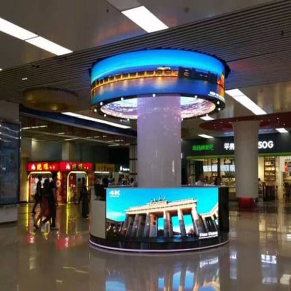 Rubber Module Soft Led Screen , Flexible Led Panel Video Screen For Easy Maintenance