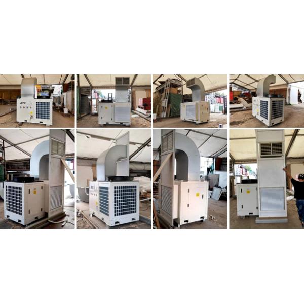 Portable 10HP Temporary Air Conditioning Units , Small Tent Packaged Air Conditioner
