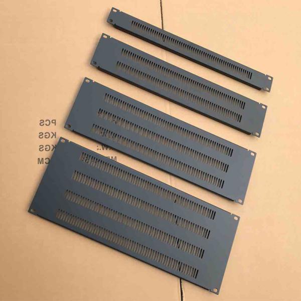 Cold Rolled Steel 19 Inch Rack Accessories 1U / 2U / 3U/ 4U Server Rack Blank Panel