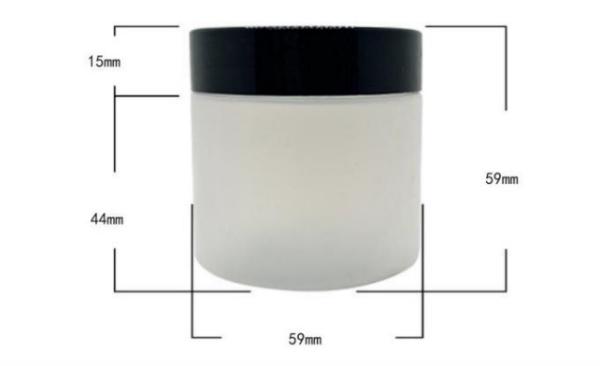 100ml PP Cosmetic Jar Customized Body Cream Jar