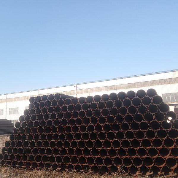 3PE Coating ERW Welded Steel Pipe , GR A Circular Ss Erw Pipe