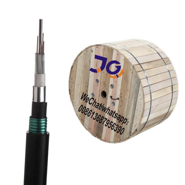 Cabo de fibra ótica subterrâneo do núcleo do único modo GYTA53 16