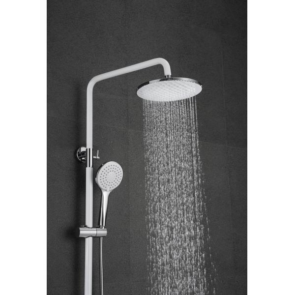 2024 European Light Luxury Bathroom Shower Set with Stainless Steel Surface Finishing