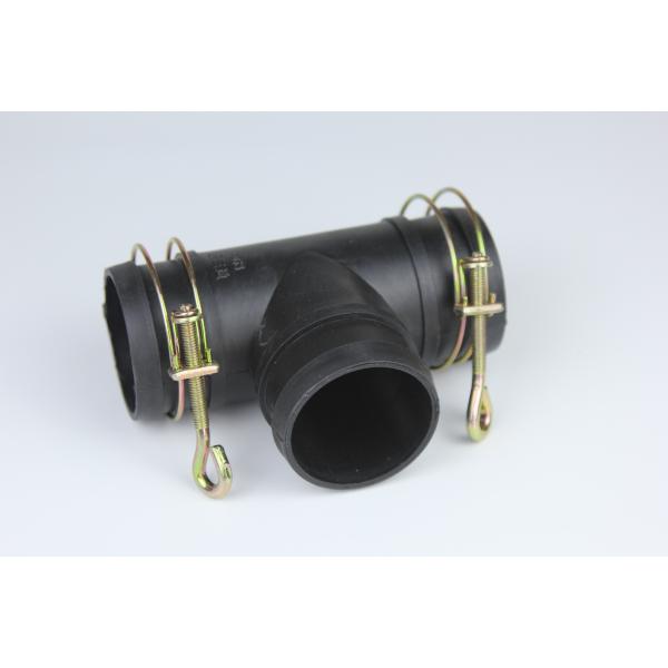 Industrial Plastic Pipe Tee Fittings Corrosion Resistant Diameter 25mm