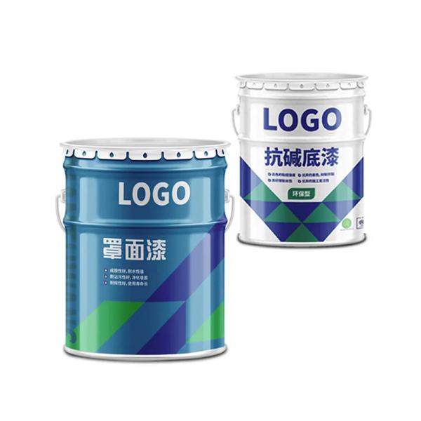 Consciente de la Tierra 12-43cm de pintura de metal a base de agua puede diseño ecológico