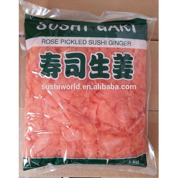 Hot Wholesale Factory Supply Good Quality Japanese White pink Pickled Sushi Ginger