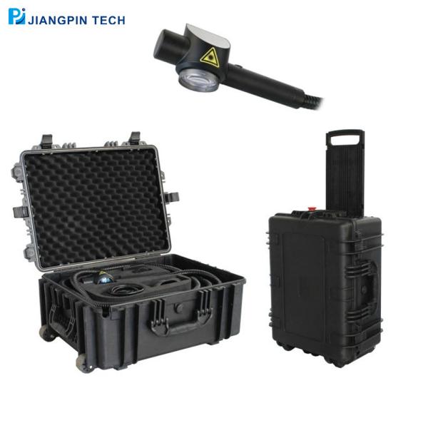 Portable Pulse Fiber Laser Cleaning Machine Suitcase Style For Metal Aluminum Surface
