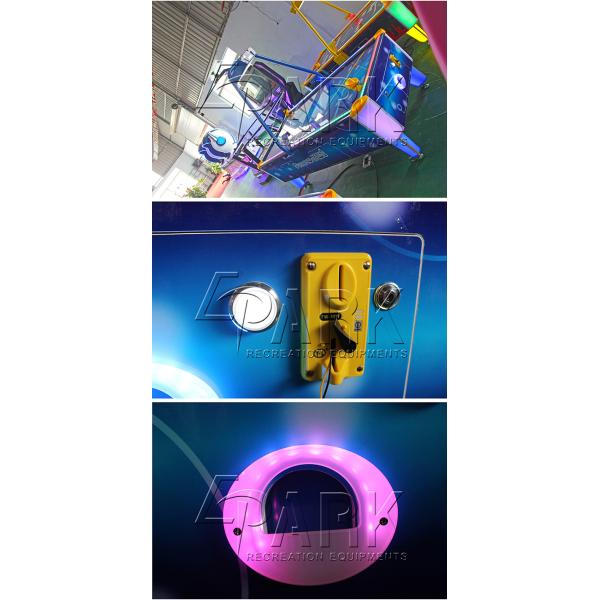 Epark Blue Air Hockey Video Entertainment Equipment Coin Pusher Attractive