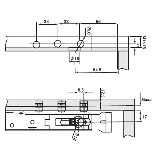 HG005  Heavy Duty Cabinet hanger
