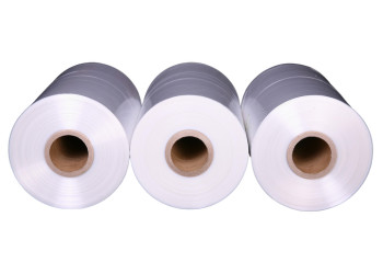 Centerfold Shrink Wrap Film , Polyolefin Clear Shrink Wrap Film Roll