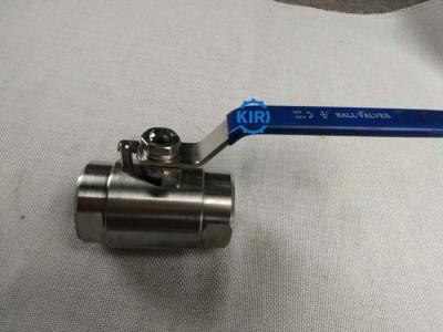 Stainless Steel High Pressure Ball Valve 1/4” - 4” Size Manual Operation