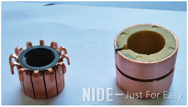 alternator copper slip ring commutator.jpg Автоматический коммутант кольца выскальзывания мотора меди генератора