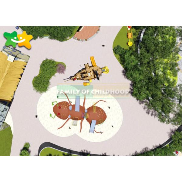 Доказательство ржавчины темы королевства муравья оборудования спортивной площадки детства коммерчески