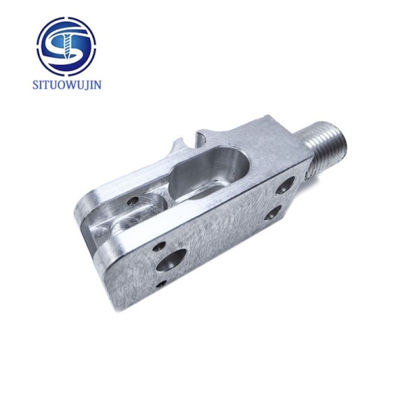 Custom Trapezoidal Aluminum Gripper Head, High Precision CNC Automation Handling Clamp Fittings