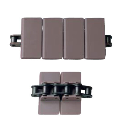 SS843-k137  Straight running plastic plate top conveyor chains stainless steel base link chains pitch 12.7mm