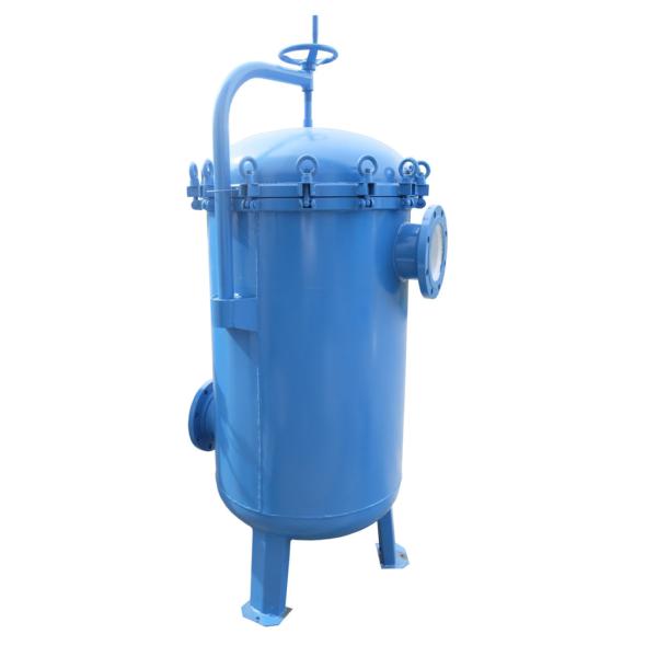 Carbon Steel 6 Bag Multi-Filter Housing 6 Inch Flange In/Out-100 psi Weight KG 62 for Hotels